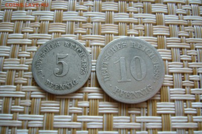 5-10 пфеннигов 1875-1888 - 16-05-19 - 23-10 мск - P1900740.JPG