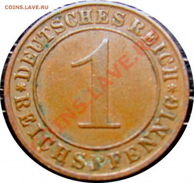 A87 Германия 1 пфенниг 1935F до 02.07 в 22°° - A87 1 1935F_1