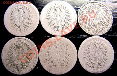 A88 Германия (империя) 10 пфеннигов 6 шт. до 02.07 в 22°° - A88 10 pf x 6 pcs_2