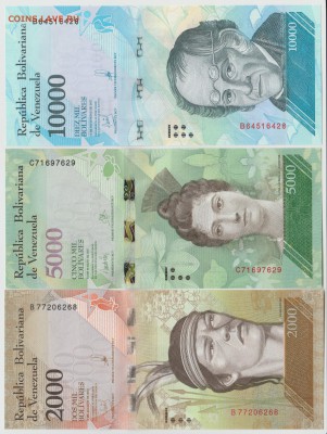 Венесуэла 2011-18гг 2-100000 боливаров UNC Фикс до 18 22:10 - IMG_20190213_0002 (2)