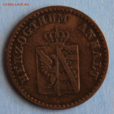 С РУБ.ГЕРЦОГСТВО АНХАЛЬТ 1 silber groschen 1859г. до 20.05 - IMG_7603.JPG