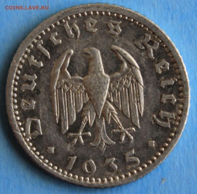 С РУБ.III-й РЕЙХ 50 пфеннигов 1935г."F" до 20.05 в 22-00 - IMG_7621.JPG