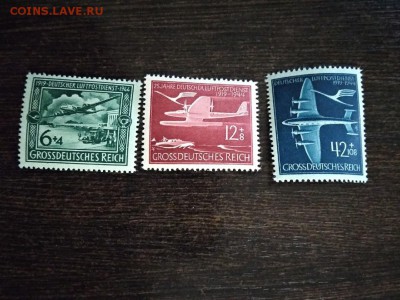 Германия 3 рейх- 25 лет авиапочте 1944 год - 164