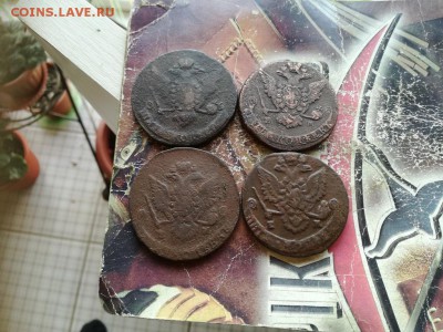 4 пятака 1763-1785 до 17.05.2019 - 4пят - копия