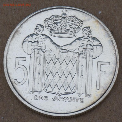 Монако 5 франков, 1966 до 18.05.19, 22.00 мск - DSC00140.JPG