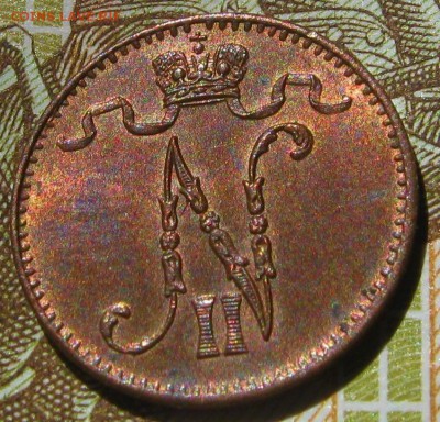 ФИНЛЯНДИЯ 1 пенни 1903. БОЛЬШАЯ 3. Отличная. КРАСНАЯ. 20.05. - 043.JPG