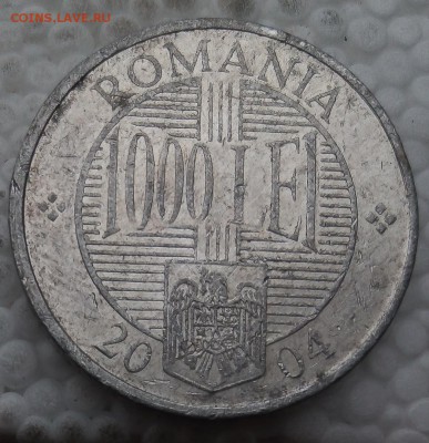 Румыния 1000 лей 2004 до 21.05.19 - 9