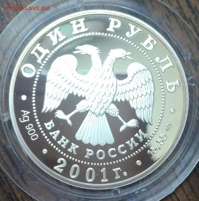 Рубль западносибирский бобр 2001. Ag900 15.55гр. - IMG_20190516_081823