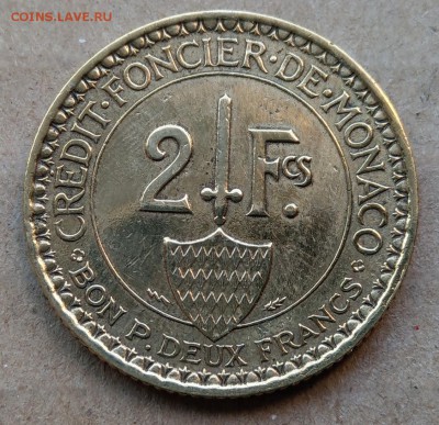 Монако 2 франка 1926 до 22-00 21.05 - IMAG1567~2