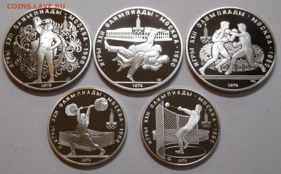 Набор Олимпиада 1980 пруф в футляре (2)  до 22.05.19  22:00 - 1980 (1).JPG