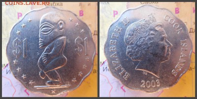 Острова Кука 1 доллар, 2003 - 11