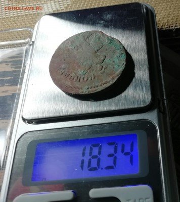 2 копейки 1758 номинал сверху. - IMG_20190516_172645.JPG