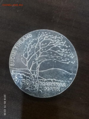 50 марок Финляндия. до 19.05.19г. в 22.00 мск - P90515-222613