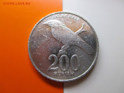 Индонезия 200 рупий 2003, Al, скворец. до 23.05.19 22:00 - IMG_1883.JPG