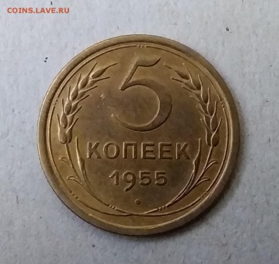 5 копеек 1955. До 20.05.19 в 22.00 - 20190517_161918