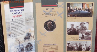 50 центов. 50 лет Высадке в Нормандии. D-DAY. Буклет. - DSCN0049.JPG