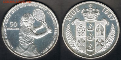 Ag Ниуэ 50$ 1987 "Штеффи Граф" до 24.05.19 в 22:00 - Niue_KM#6_18052019
