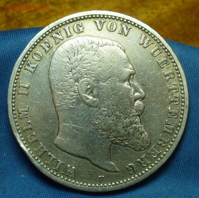 5 марок 1901 года Вюртенберг С 200 рублей До 20.05.19 в 22.0 - P1510245.JPG