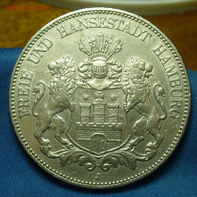 5 марок 1902 года Гамбург С 200 рублей До 21.05.19 в 22.00 М - P1510290.JPG