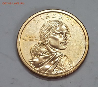 1 S Сакагавея 2000, 2009-2016 (9 шт.) по фиксу - инд2