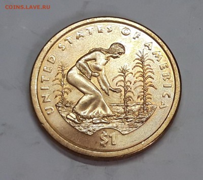 1 S Сакагавея 2000, 2009-2016 (9 шт.) по фиксу - инд