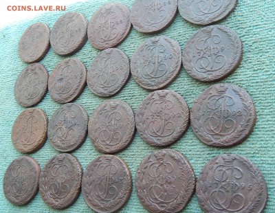 20 пятако Екатерины 2 1788-1795 ЕМ, цена фикс - 20bk-1-1