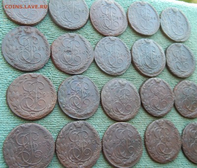 20 пятако Екатерины 2 1788-1795 ЕМ, цена фикс - 20bk-1-2