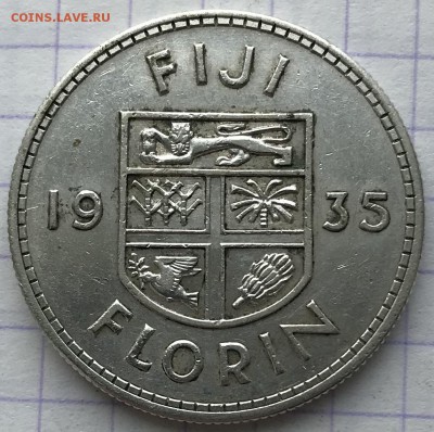 ФИДЖИ, флорин, 1935 год. - 57B18161-C052-417D-B448-46915D97490C
