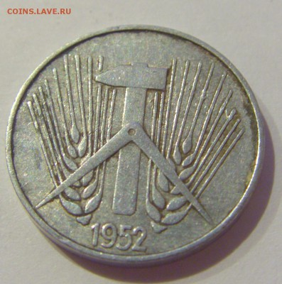 5 пфеннигов 1952 Е ГДР №1 26.05.2019 22:00 МСК - CIMG1448.JPG
