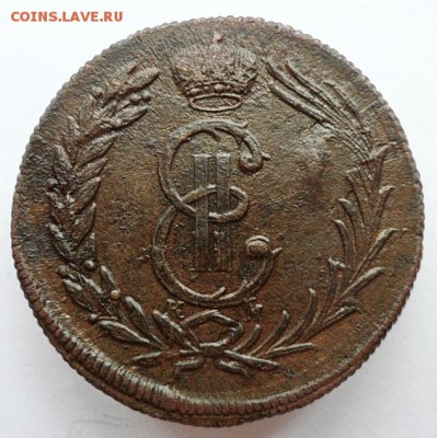 2 копейки 1776г Сибирская монета. КМ. до 26.05. 2019. 22-00м - 2коп1778с