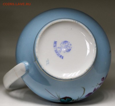 Молочник Кузнецова голубой с цветами- 23.05.19 в 22.00 - 17,05,19 010