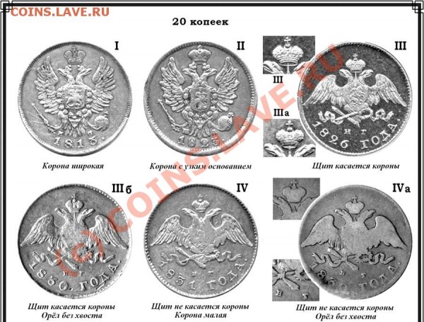 20 копеек 1830 СПБ-НГ - 20