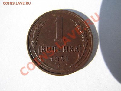 1 копейка 1924 глад гурт ,5 копеек 33,34 г - 9046_1305438950