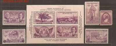 Марки США 1936 г MNH до 24.05.2019 22-10 по мск - США2