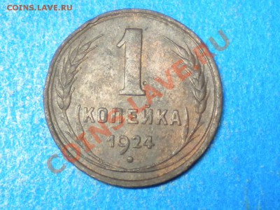 Копейка. 1924г. Определить шт. - RSCN3850