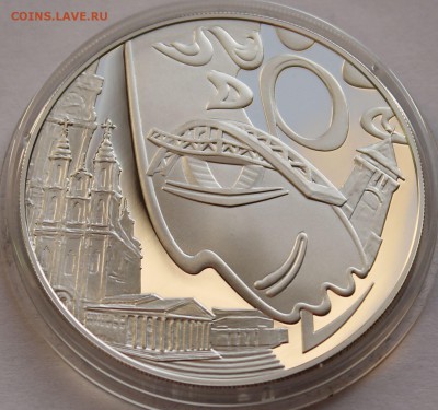 Беларусь 10 руб. 2011, "Славянский базар" Ag,925, вес-16,81, - 4