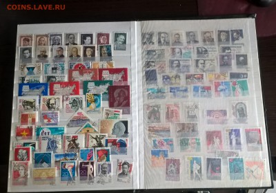 Кляссер с марками СССР примерно 500шт - 4д