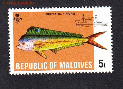 Мальдивы 1м 5с ** - 164а