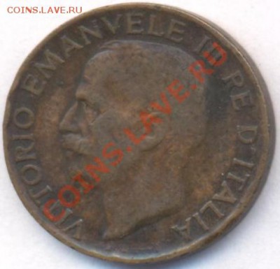 Италия 5 чензимо 1921 г.До 29.06.11 г. 22-00 МСК. - Италия.21.1