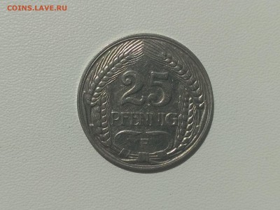 ГЕРМАНСКАЯ ИМПЕРИЯ,25 пфеннигов 1909F до 25.05.2019г - IMG_20190521_102639