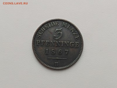 ПРУССИЯ,3 пфеннига 1867В до 25.05.2019г - IMG_20190522_091727