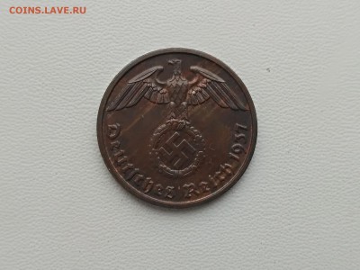 ГЕРМАНИЯ,2 рейхспфеннига 1937F (бронза)до 25.05.2019г - IMG_20190522_090756