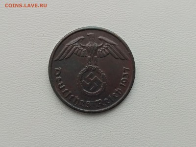 ГЕРМАНИЯ,2 рейхспфеннига 1937D (бронза)до 25.05.2019г - IMG_20190522_090816