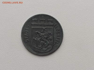 ELBERFELD,10 пфеннигов 1917г(нотгельд)до 25.05.2019г - IMG_20190522_091250