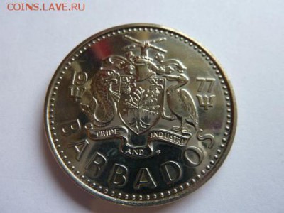 Барбадос 2$ доллара 1977 Коралл платицериум Рыба фауна - krona_shajba_barbados_2_dollara_1977_korall_platicerium_ryba_fauna (1)