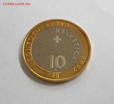 Швейцария 10 франков 2007 Горный козел фауна - bimetall_shvejcarija_10_frankov_2007_gornyj_kozel_fauna (1)