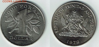 Тринидад и Тобаго 1$ доллар 1979 Продовольственная программа - trinidad_i_tobago_1_dollar_1979_prodovolstvennaja_programma_fao_fao