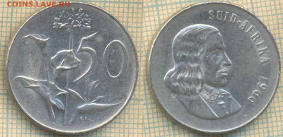 ЮАР 50 центов 1966 г. , до 28.05.2019 г. 22.00 по Москве - ЮАР 50 центов 1966  6020