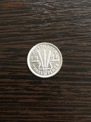 Австралия 3 пенса 1956 года (серебро). До 22:00 28.05.19 - AF004E09-B619-4299-8C3F-A3E1C4E15C4B