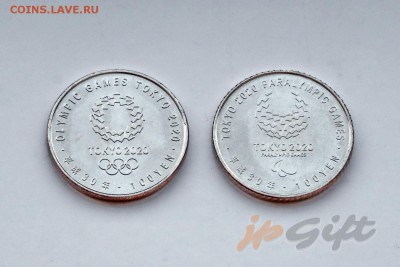 МОНЕТЫ ЯПОНИИ - Токио 2020 - Префектуры - Ходячка - ОПТ - 100 йен 2018_реверс!!!